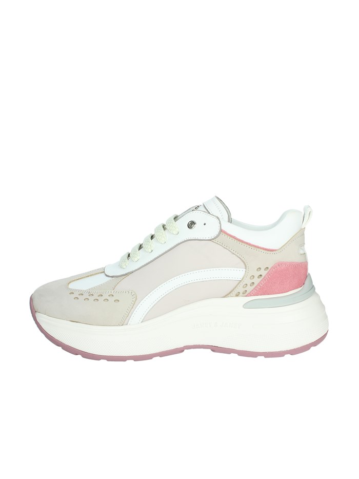 SNEAKERS BASSA J-062 BEIGE/BIANCO