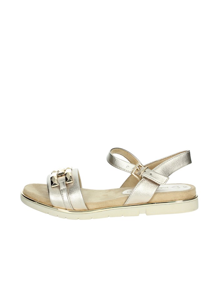 SANDALI BASSI 2-28406-44 ORO