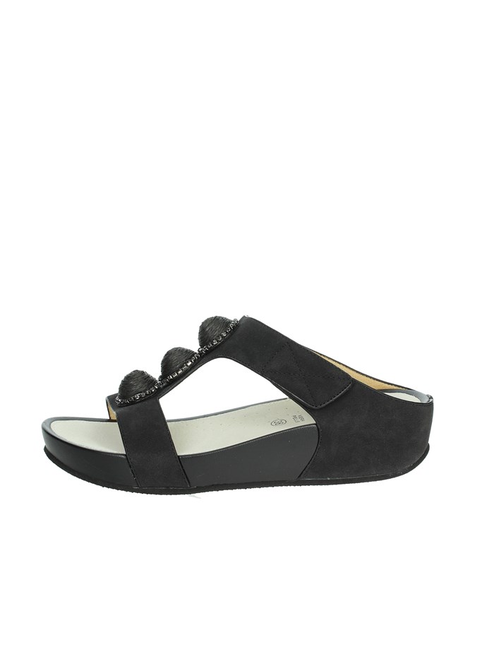 CIABATTE CON ZEPPA CI0881-C9 NERO