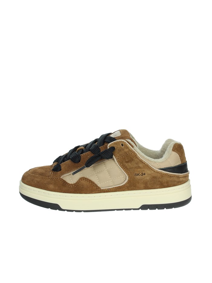 SNEAKERS BASSA W411-SK-NY-CU CUOIO