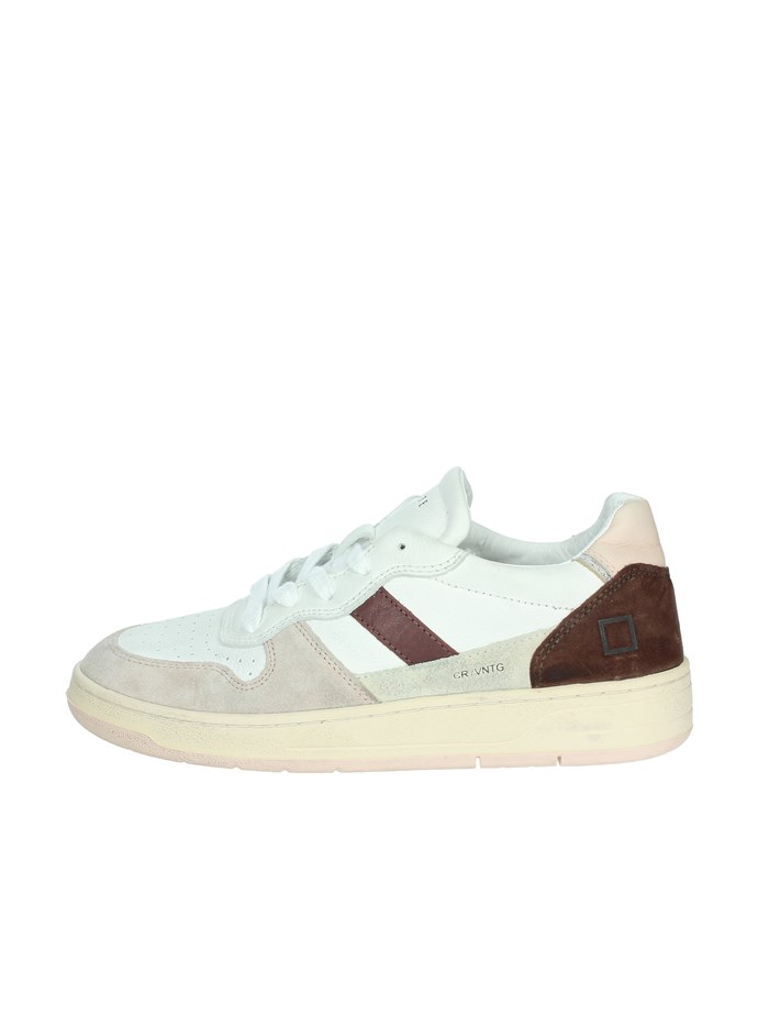 SNEAKERS BASSA W411-C2-VC-WP BIANCO/ROSA