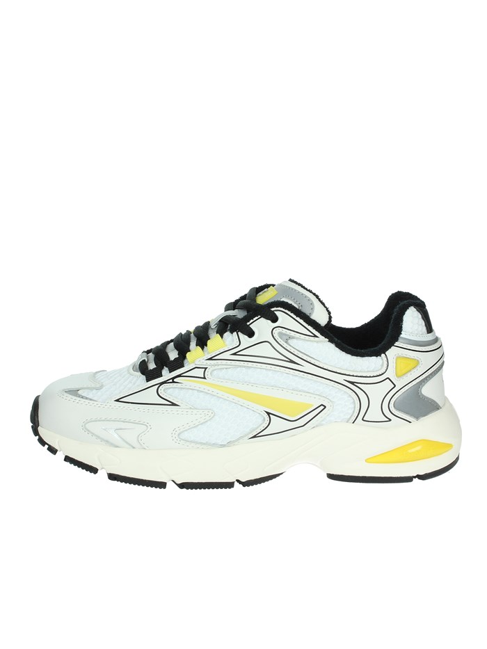 SNEAKERS BASSA W411-SN-NX-HY BIANCO/GIALLO