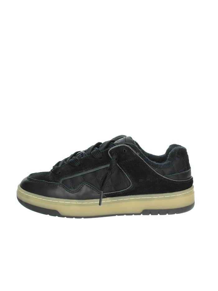 SNEAKERS BASSA W411-SK-NY-BK NERO