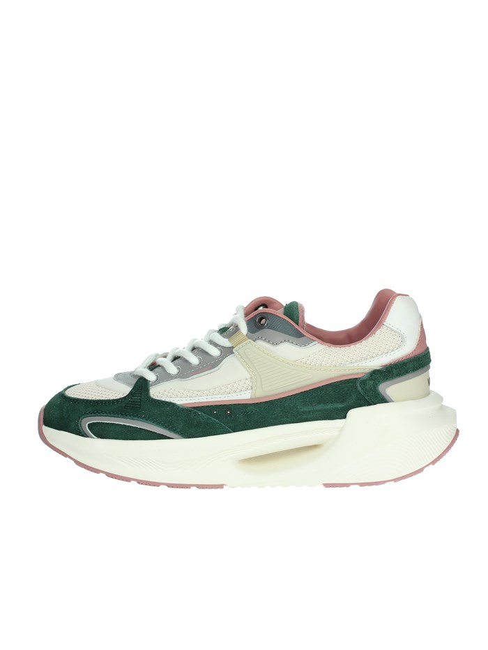 SNEAKERS BASSA W411-VL-CO-GR BEIGE/VERDE