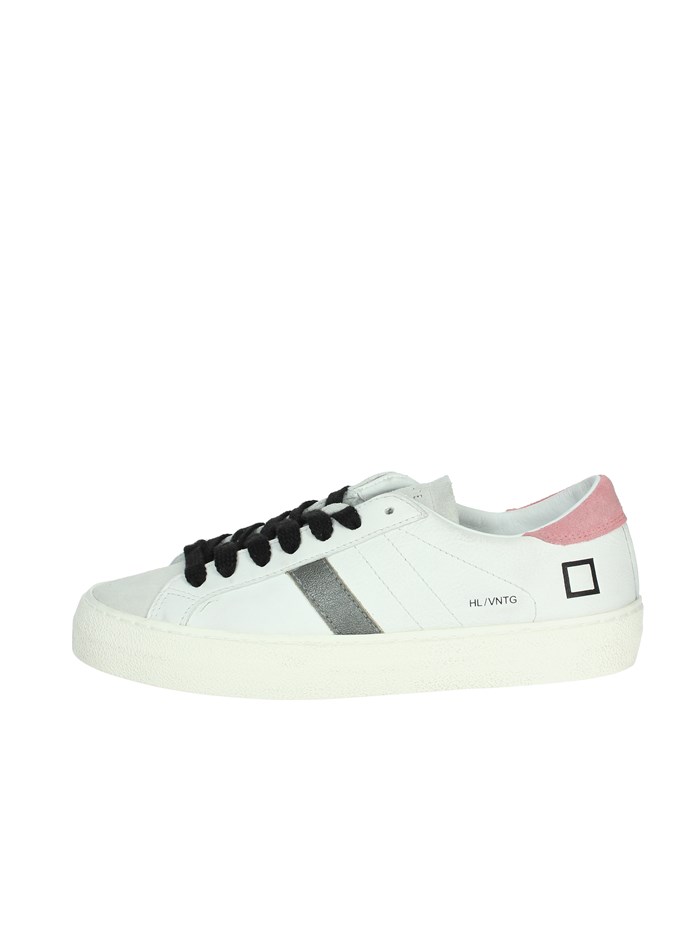 SNEAKERS BASSA W411-HL-VC-WP BIANCO/ROSA