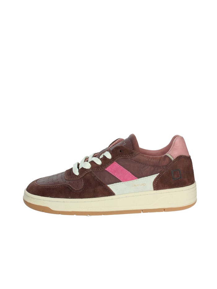 SNEAKERS BASSA W411-C2-CO-CH MARRONE