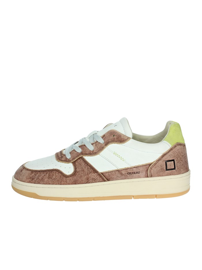 SNEAKERS BASSA M411-C2-CO-WN BIANCO/MARRONE