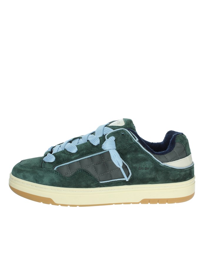 SNEAKERS BASSA M411-SK-NY-GR VERDONE