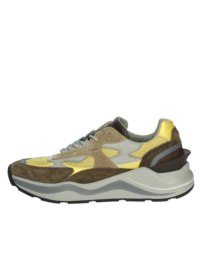 SNEAKERS BASSA M411-FG-CO-YE MARRONE