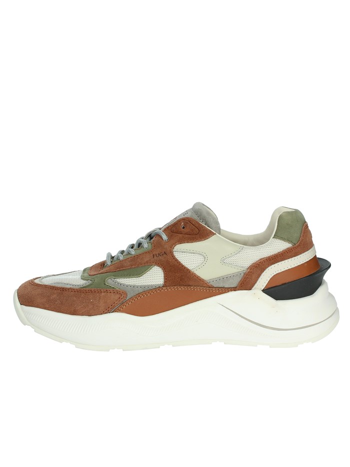 SNEAKERS BASSA M411-FG-CL-CU BEIGE/CUOIO