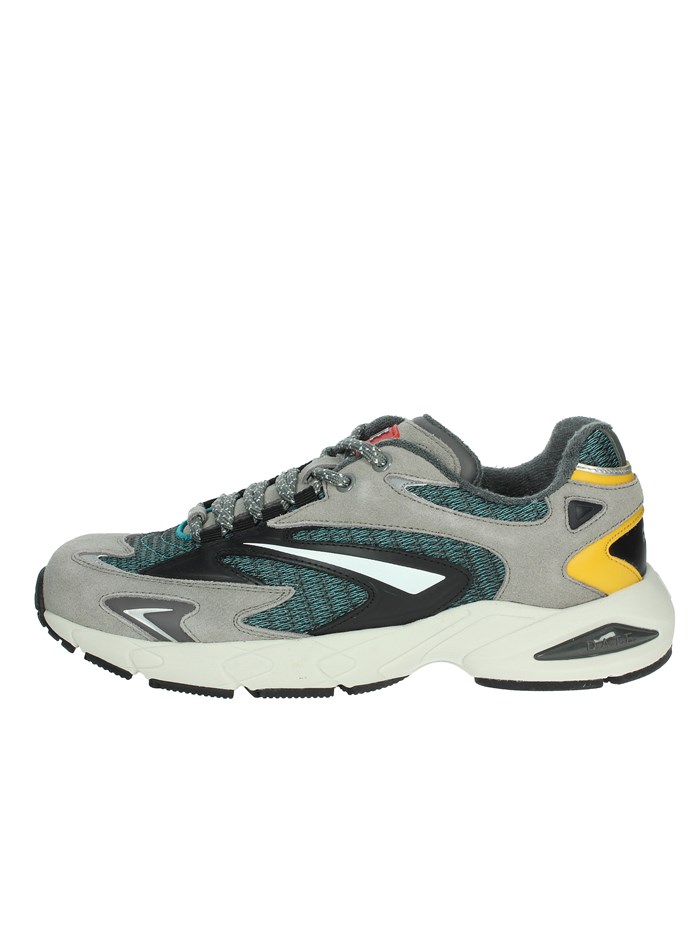 SNEAKERS BASSA W411-SN-OD-TQ GRIGIO