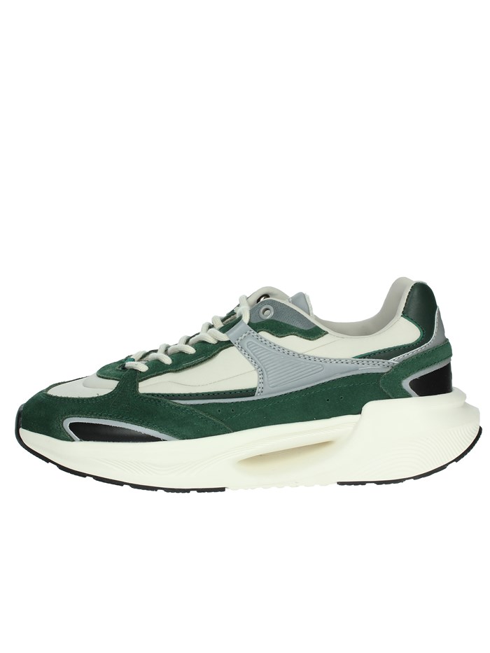 SNEAKERS BASSA M411-VL-MN-GR BEIGE/VERDE