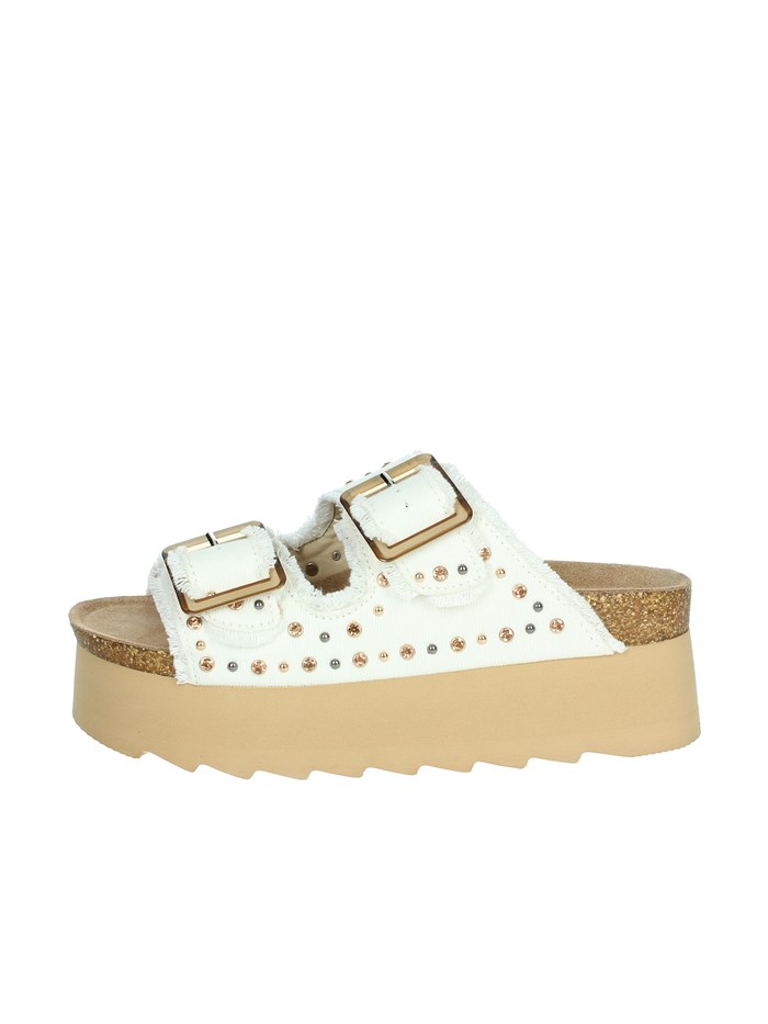 CIABATTE CON ZEPPA HC.BES41 BIANCO
