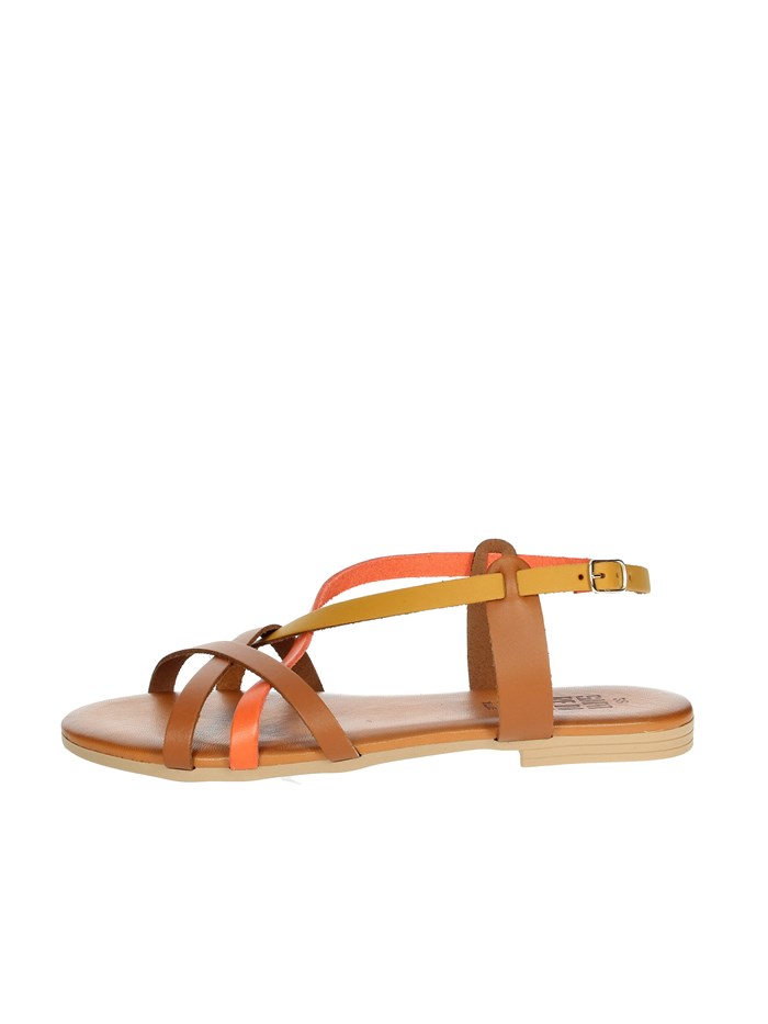 SANDALI BASSI 16227 CUOIO