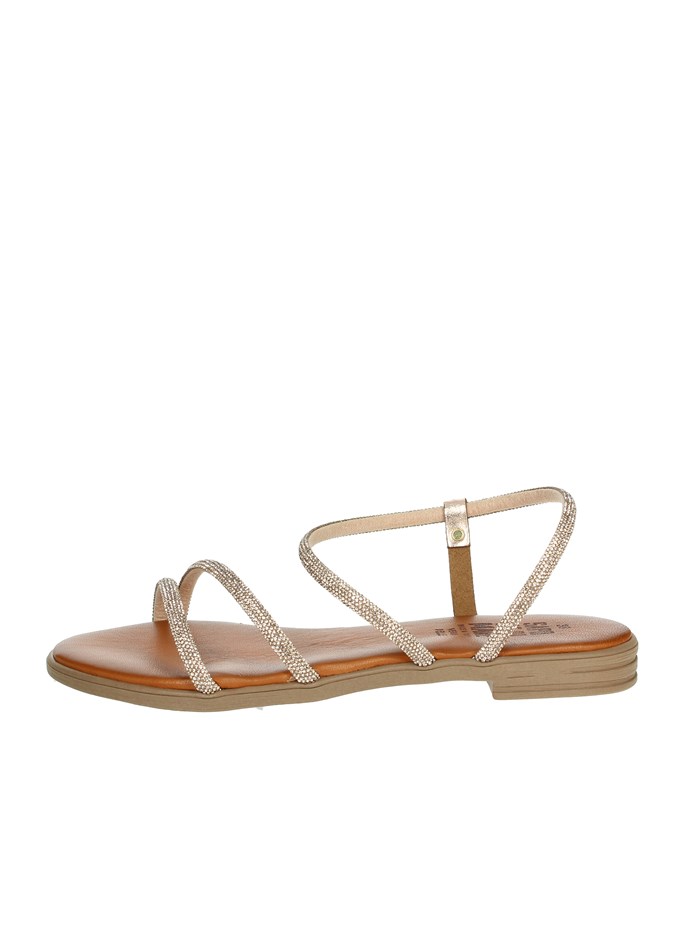 SANDALI BASSI 16511 RAME