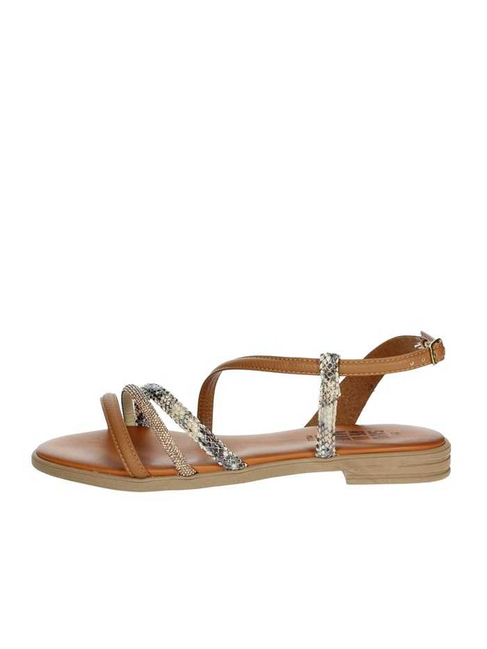 SANDALI BASSI 16263 CUOIO
