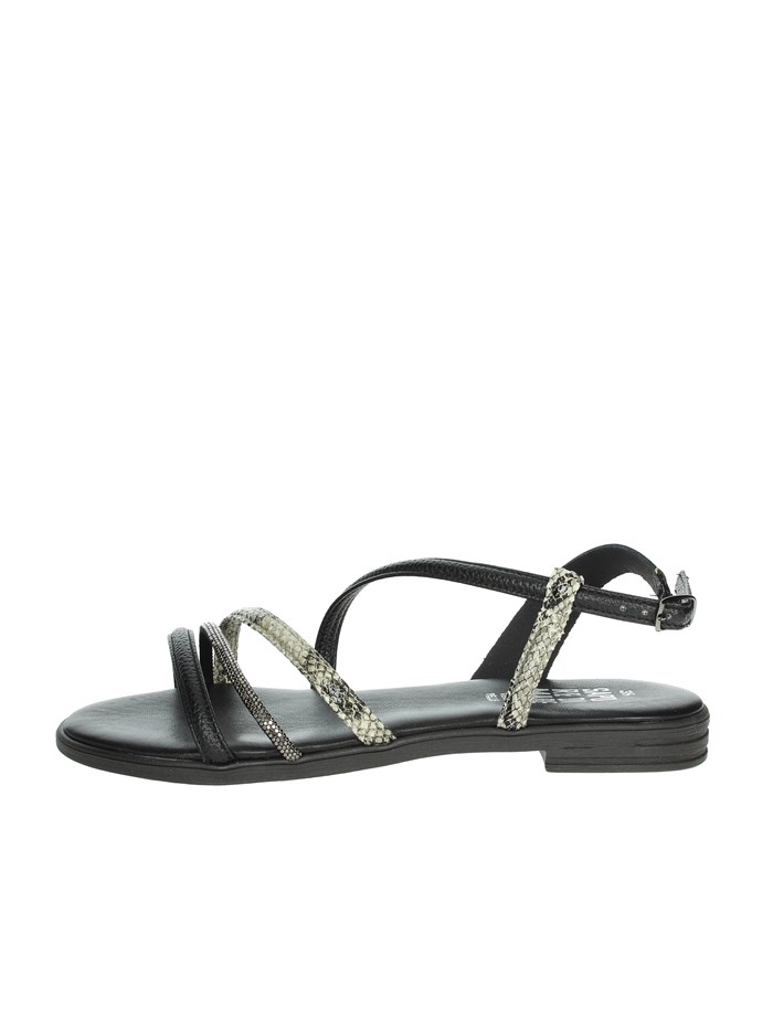 SANDALI BASSI 16263 NERO