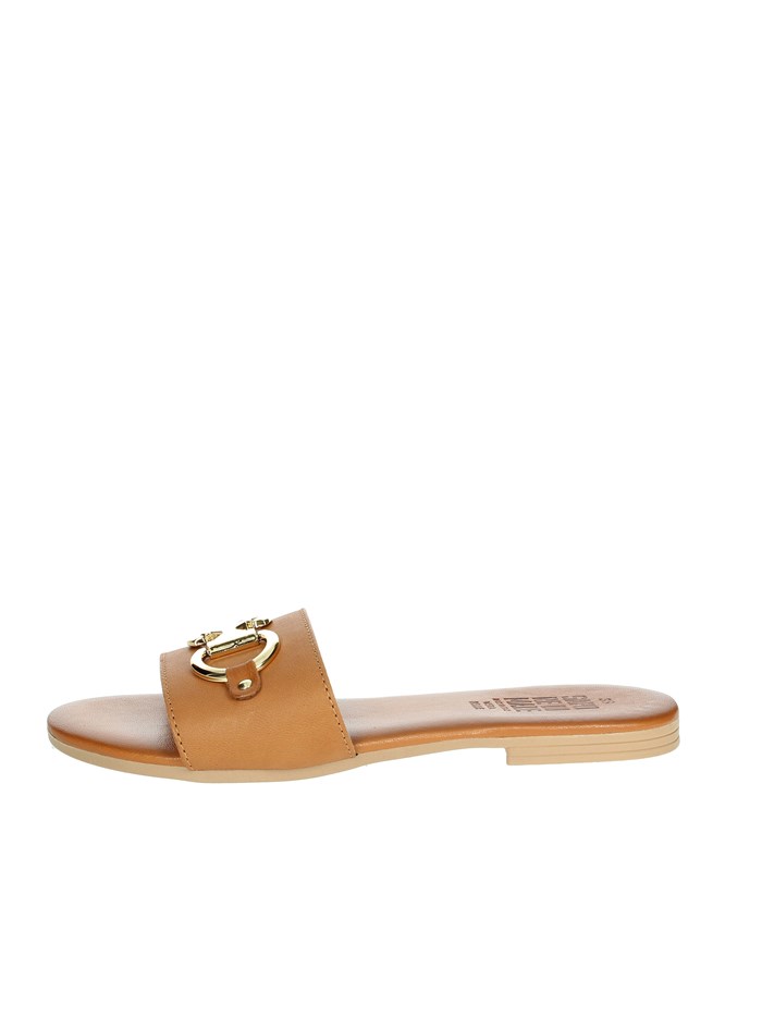 CIABATTE BASSE 16243 CUOIO