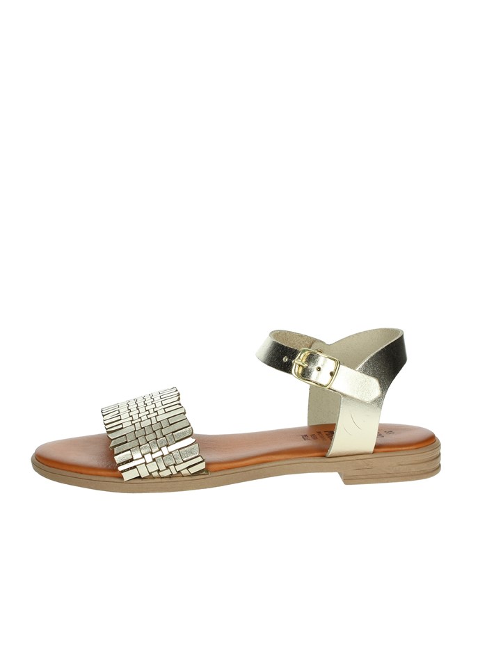 SANDALI BASSI 16528 PLATINO