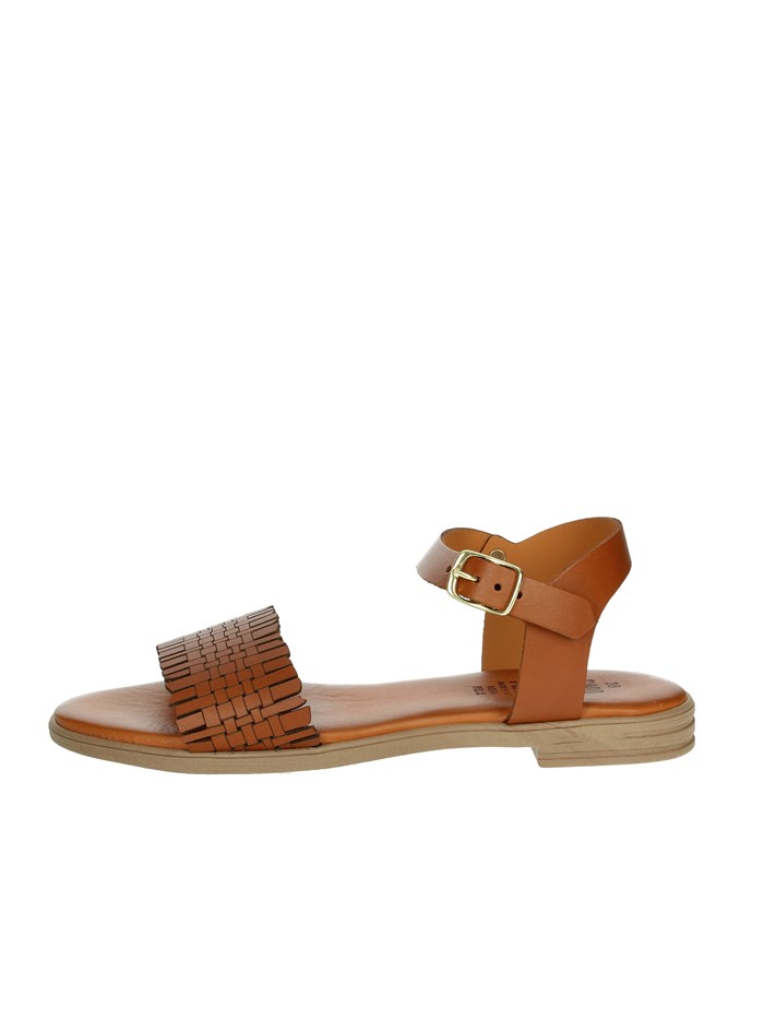 SANDALI BASSI 16528 CUOIO