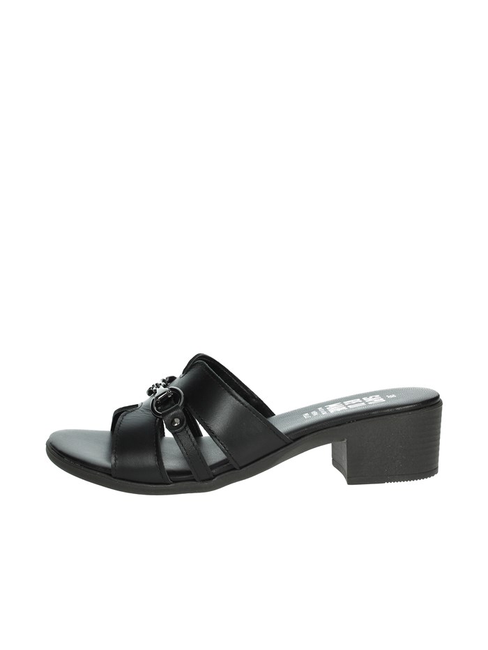CIABATTE CON TACCO 16379 NERO