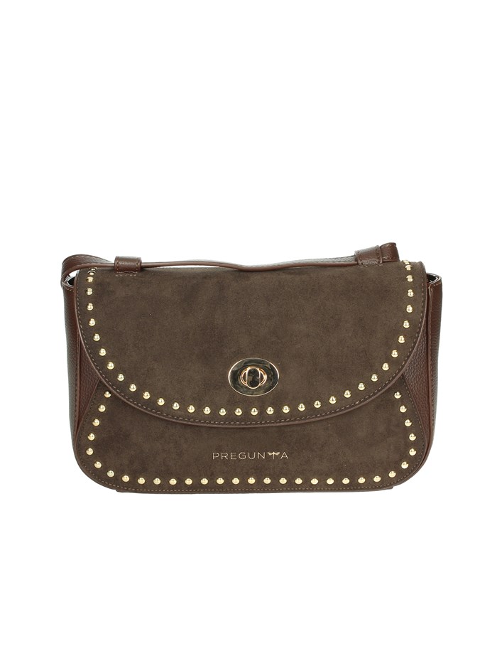 BORSA A TRACOLLA ABEG023 MARRONE