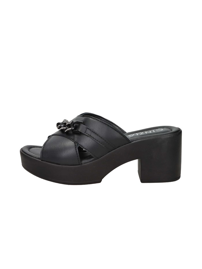 CIABATTE CON TACCO IAF203519 NERO