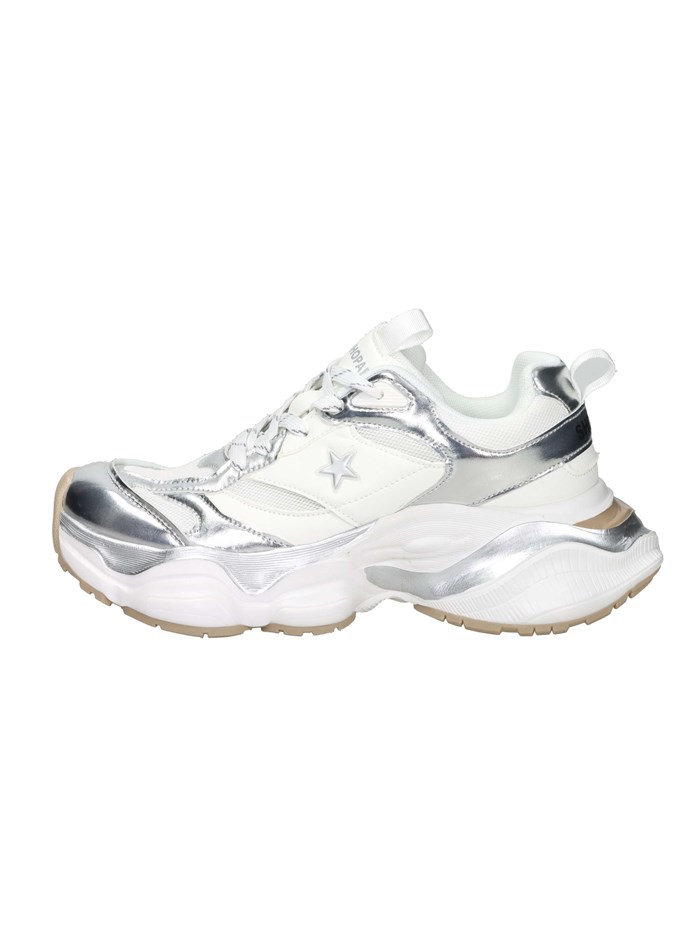 SNEAKERS BASSA SASS250241 BIANCO/ARGENTO