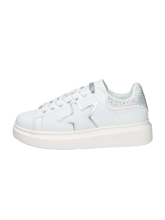 SNEAKERS BASSA SASS250210 BIANCO/ARGENTO