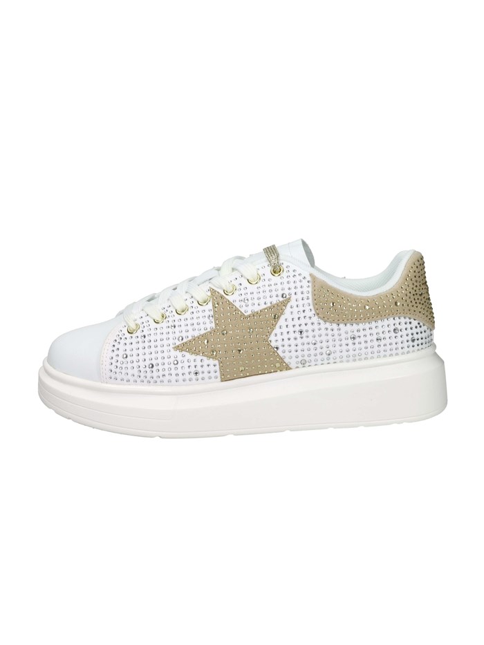 SNEAKERS BASSA SASS250209 BIANCO/ORO