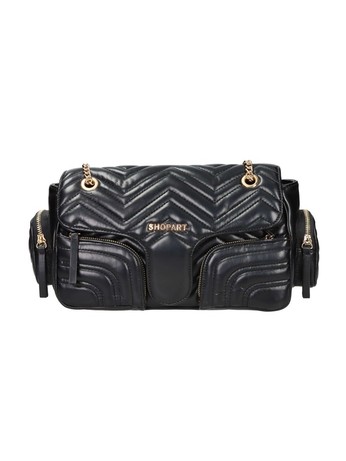 BORSA A SPALLA C.004 NERO