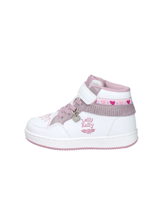 SNEAKERS ALTA LKAA8096 BIANCO/ROSA
