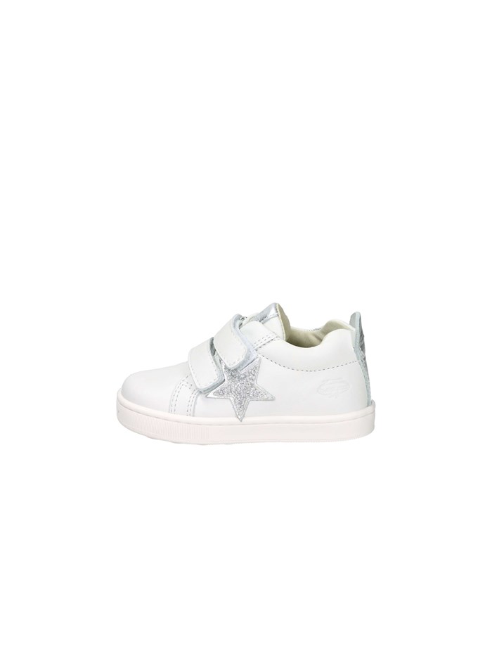 SNEAKERS BASSA CITA6642 BIANCO/ARGENTO