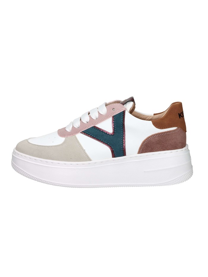 SNEAKERS BASSA K-11211 BIANCO/ROSA