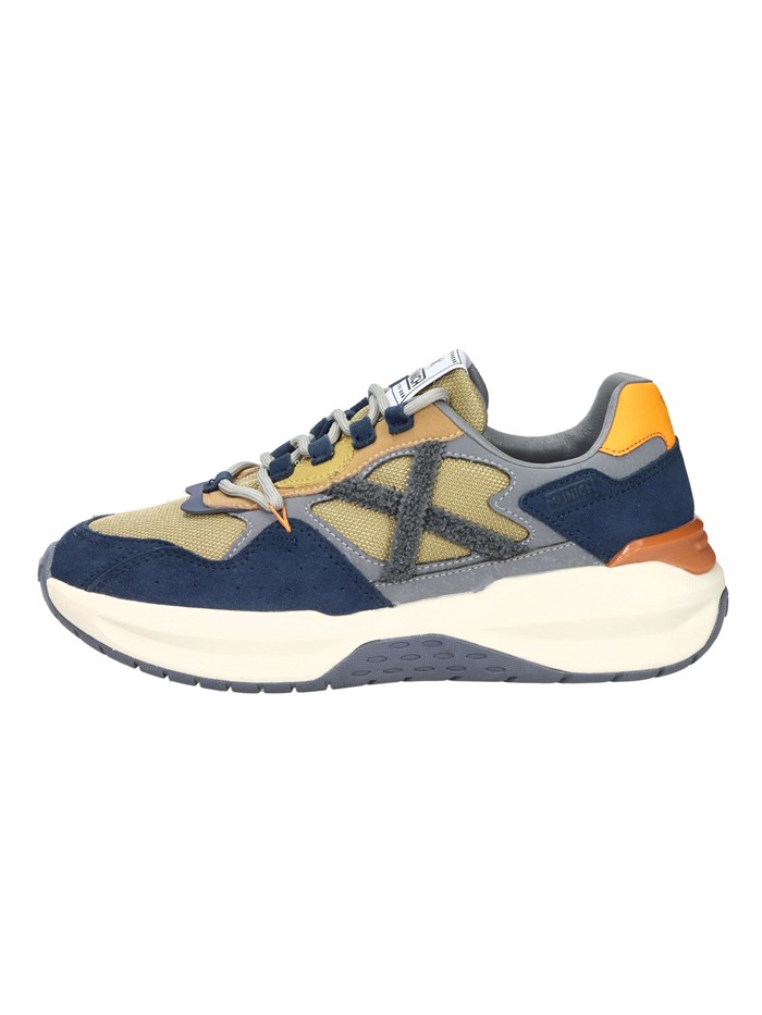 SNEAKERS BASSA 8097012 BLU/GIALLO