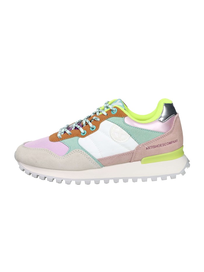 SNEAKERS BASSA 142934 BIANCO/ROSA
