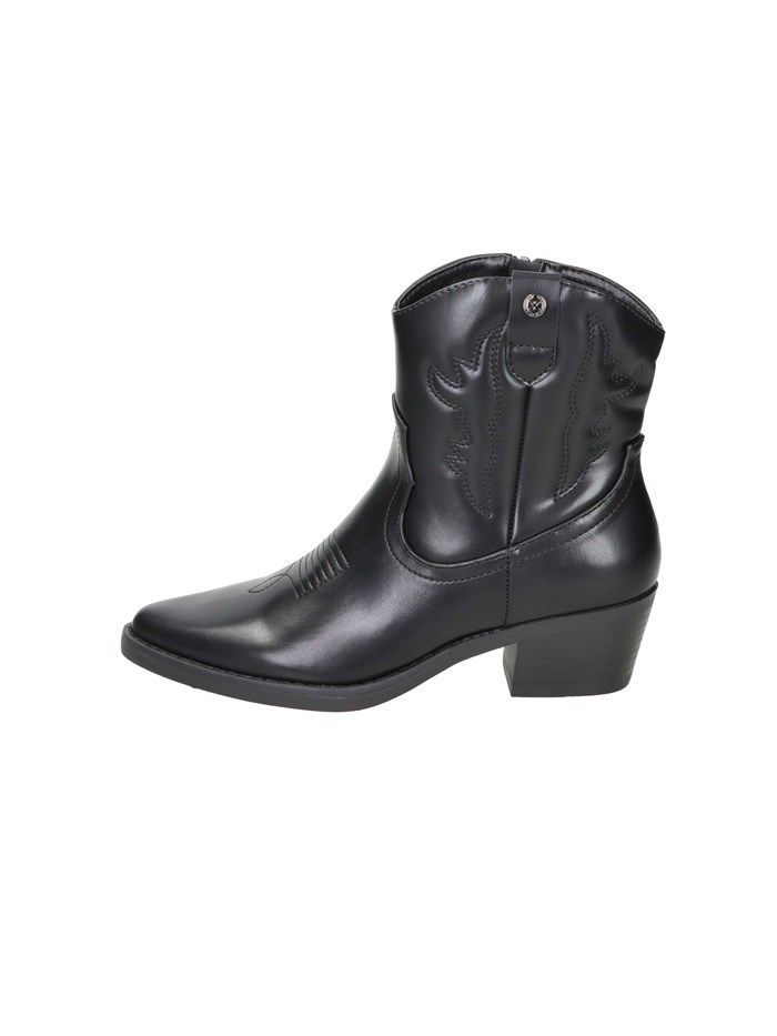STIVALETTI TACCO 143118 NERO
