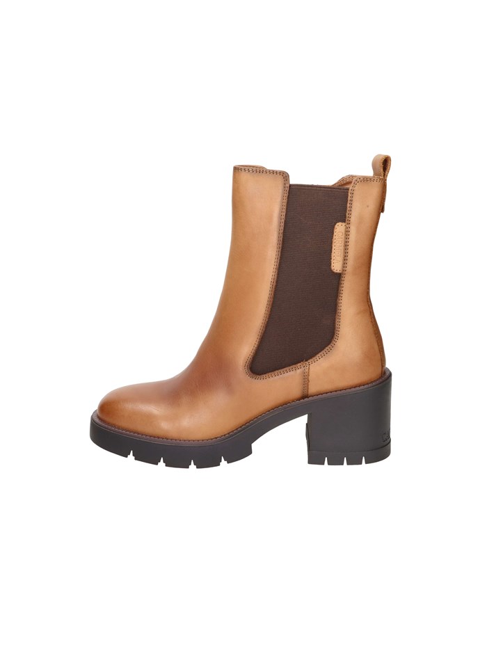 STIVALETTI TACCO 161902 CAMMELLO