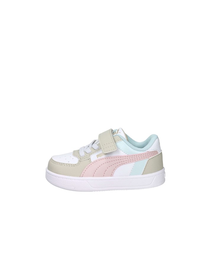 SNEAKERS BASSA 394463 BIANCO/ROSA