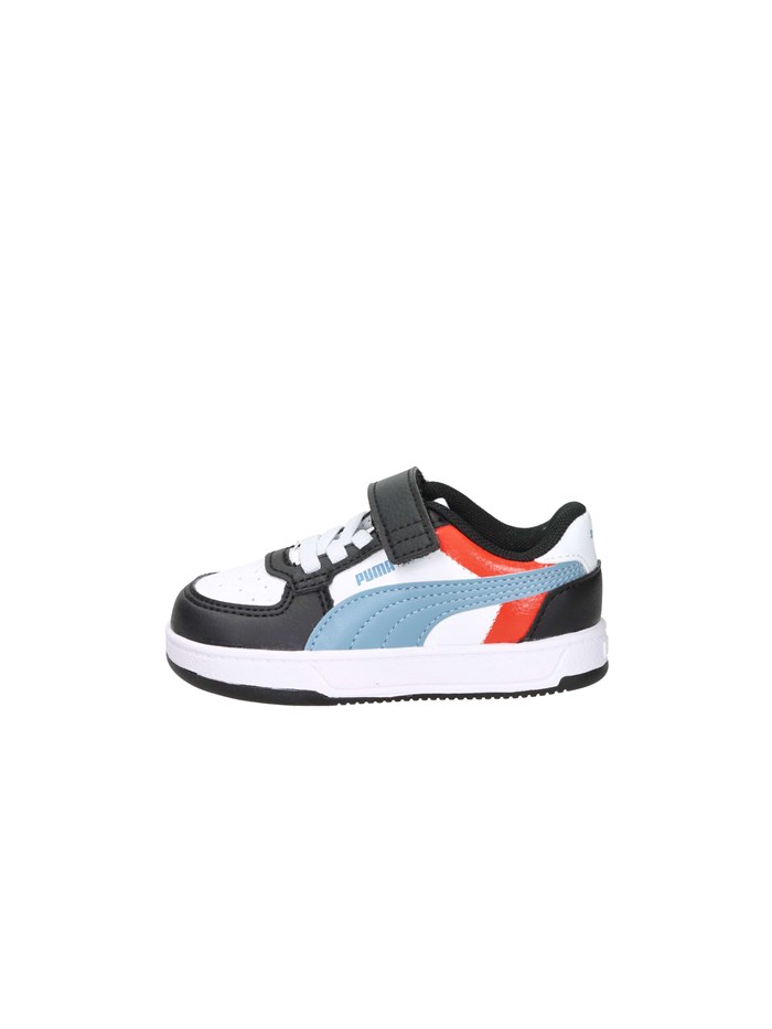 SNEAKERS BASSA 394463 BIANCO/NERO