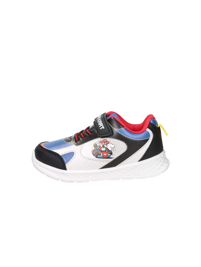 SNEAKERS BASSA MB002500 BIANCO/AZZURRO