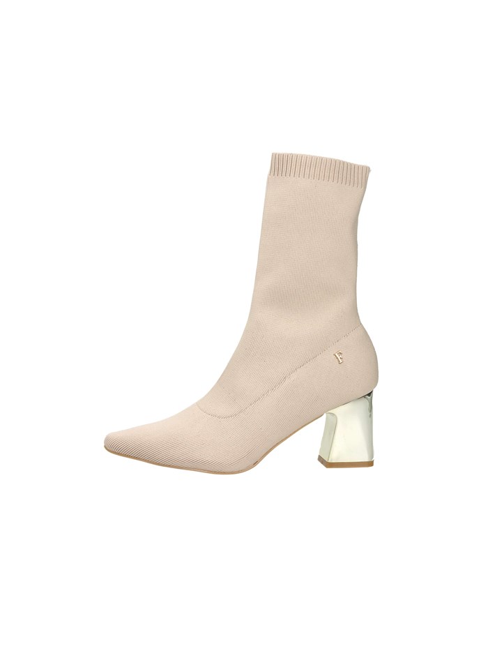 STIVALETTI TACCO F-537 BEIGE