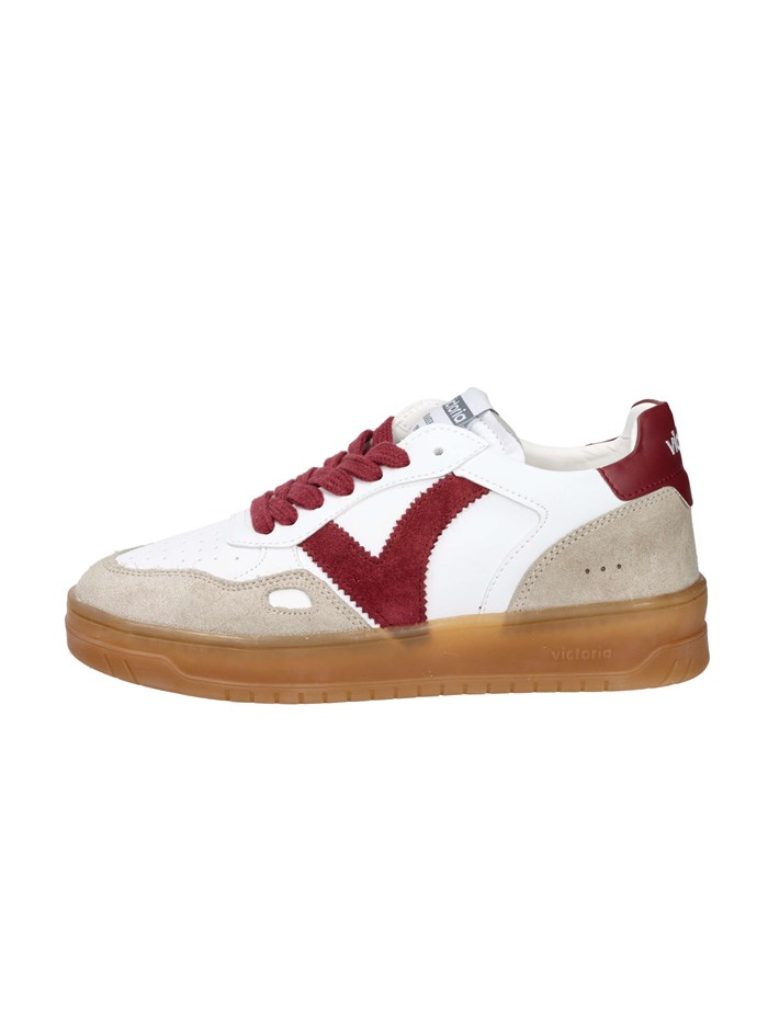 SNEAKERS BASSA 1257125 BIANCO/BORDEAUX