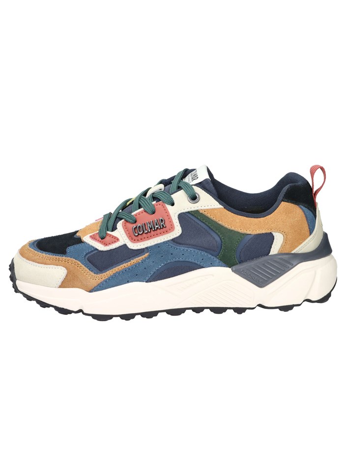 SNEAKERS BASSA GARNER FUSION BLU/CUOIO