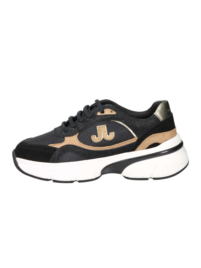 SNEAKERS BASSA J-441 NERO/CUOIO