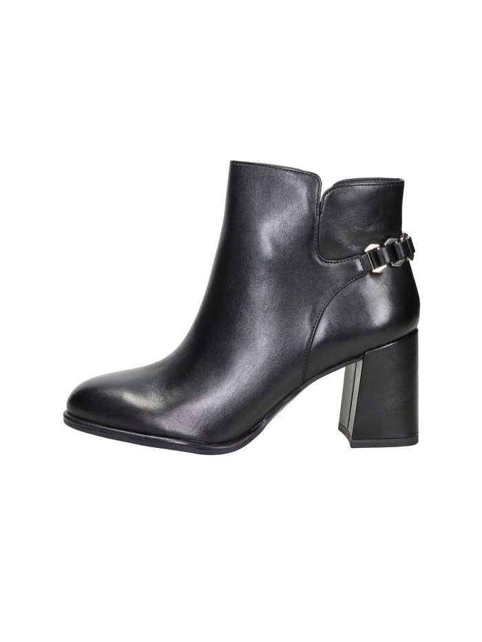 STIVALETTI TACCO 1-25346-45 NERO