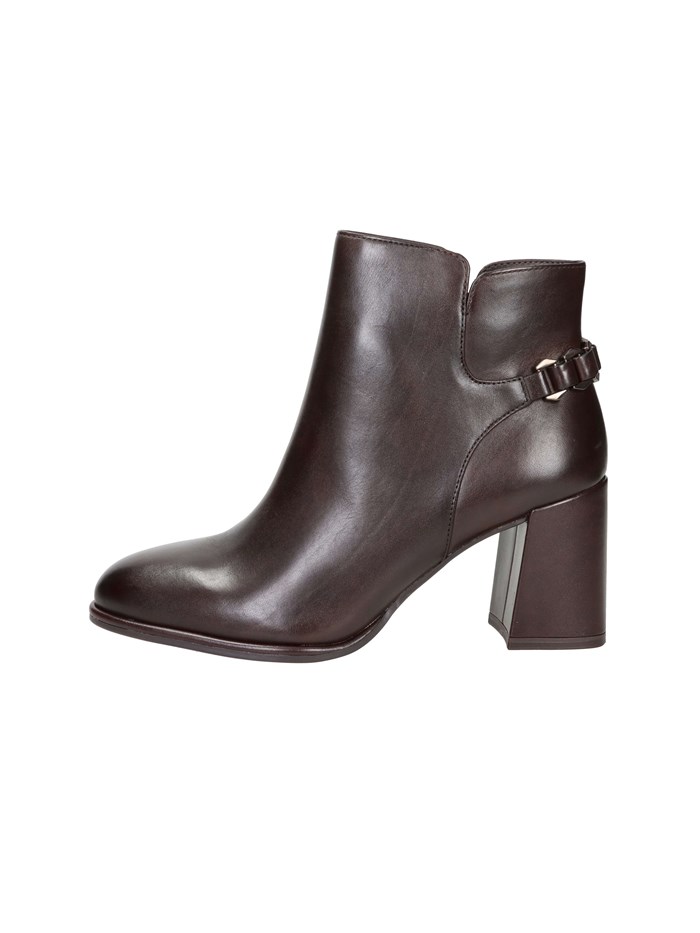 STIVALETTI TACCO 1-25346-45 MARRONE