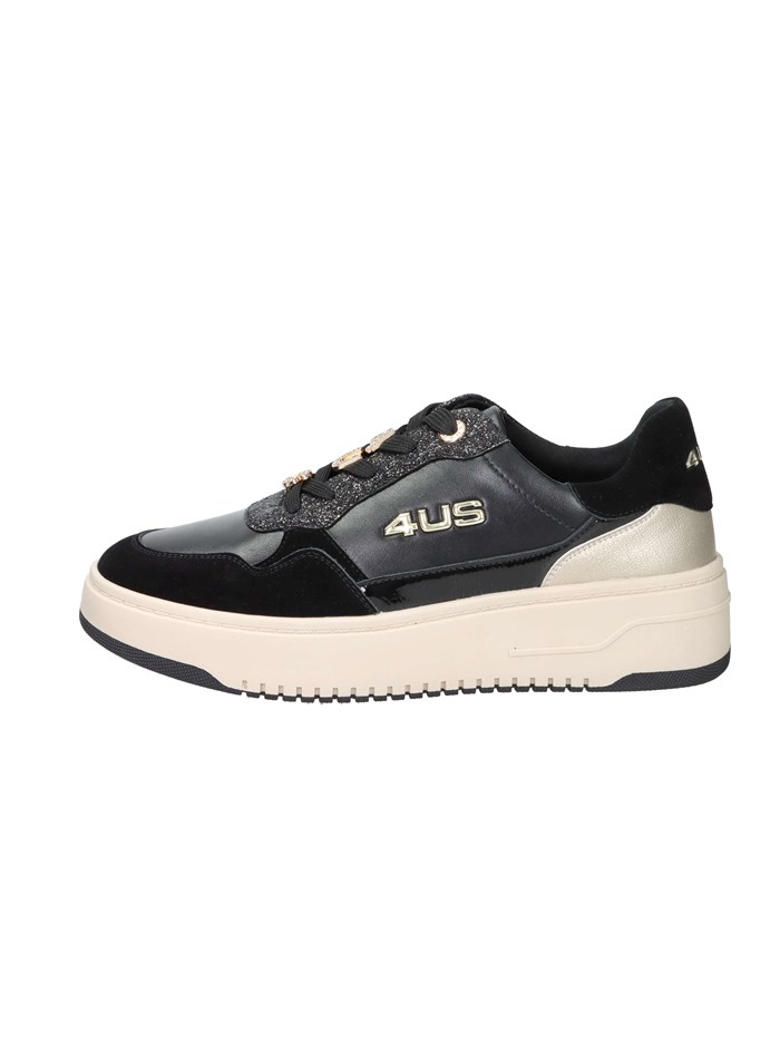 SNEAKERS BASSA 4BX104 NERO