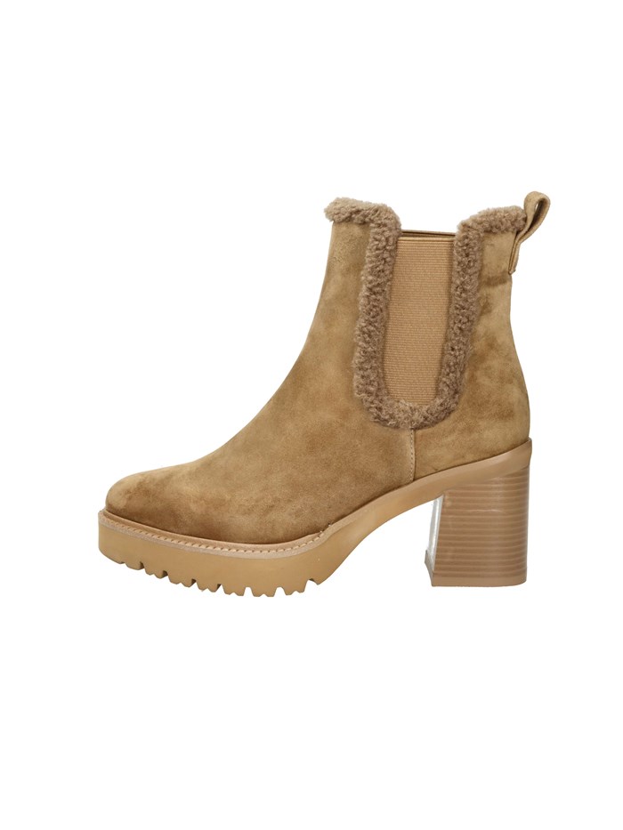 STIVALETTI TACCO 679969 CAMMELLO