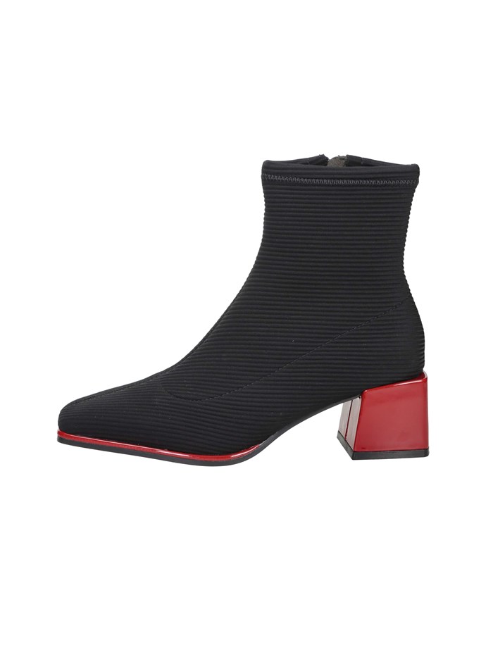 STIVALETTI TACCO 76713 NERO